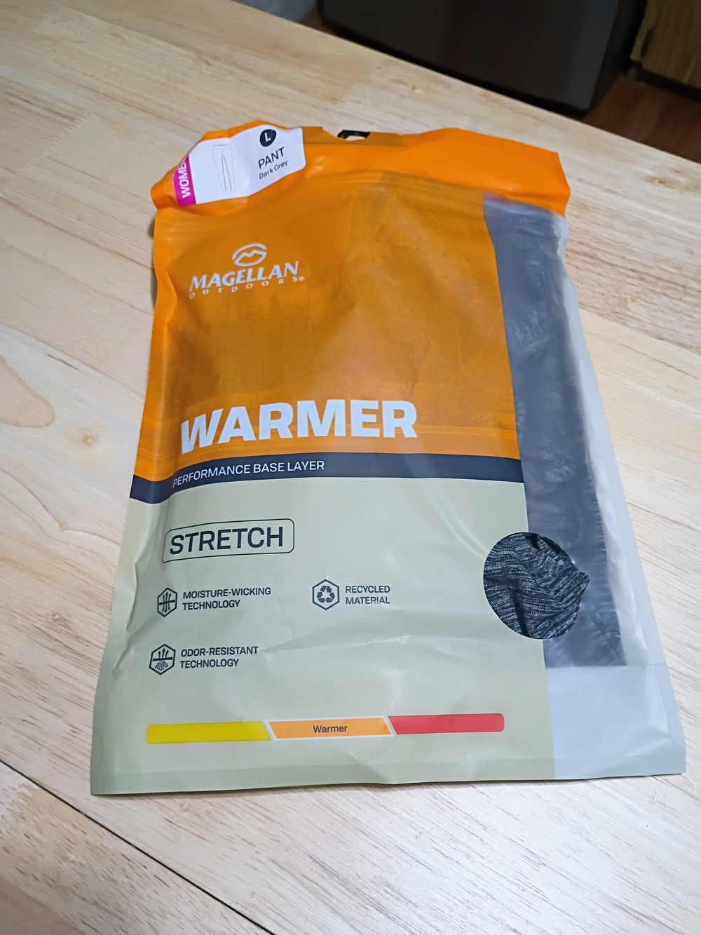 Pants/Base Layer Packaging